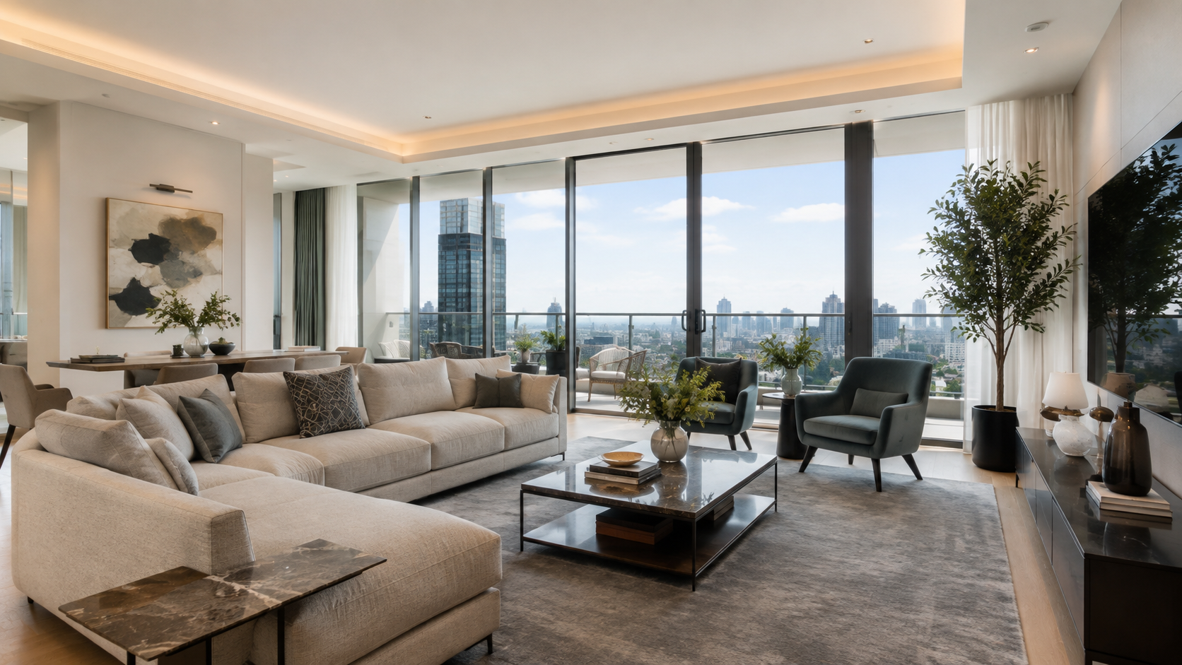 Metroya Yakın Geniş Balkonlu Kiralık 2+1 Residence Dairesi galeri görseli 4